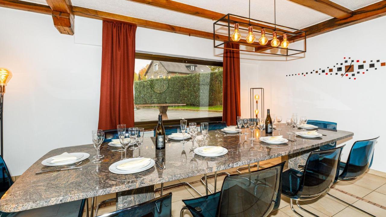 Luxueuse Et Spacieuse Villa Avec Sauna Et Piscine Malmedy Ngoại thất bức ảnh