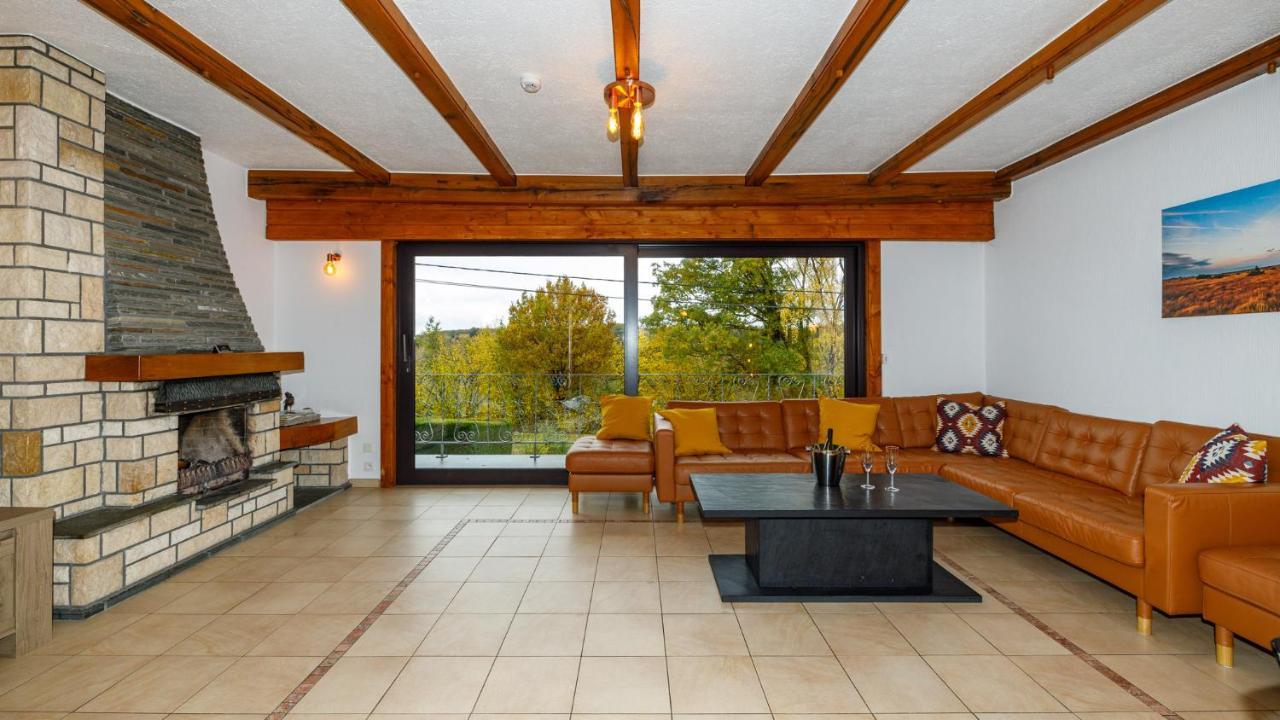 Luxueuse Et Spacieuse Villa Avec Sauna Et Piscine Malmedy Ngoại thất bức ảnh