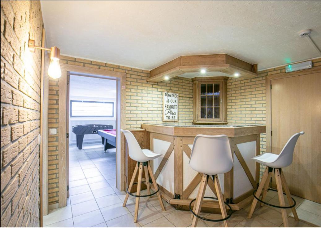 Luxueuse Et Spacieuse Villa Avec Sauna Et Piscine Malmedy Ngoại thất bức ảnh
