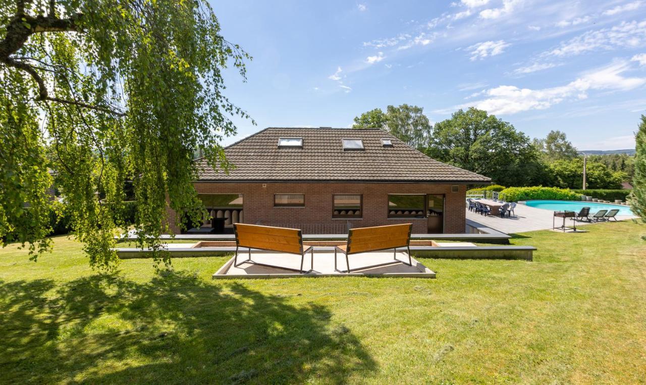 Luxueuse Et Spacieuse Villa Avec Sauna Et Piscine Malmedy Ngoại thất bức ảnh